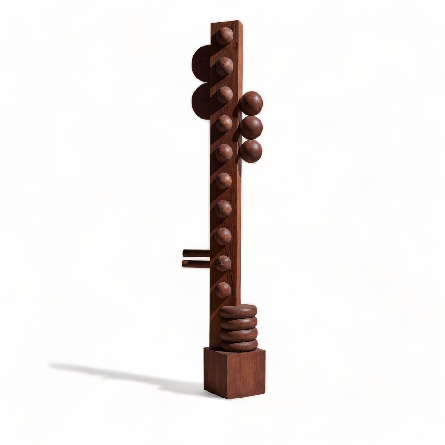 Pine-Wood Nunca Sculpture