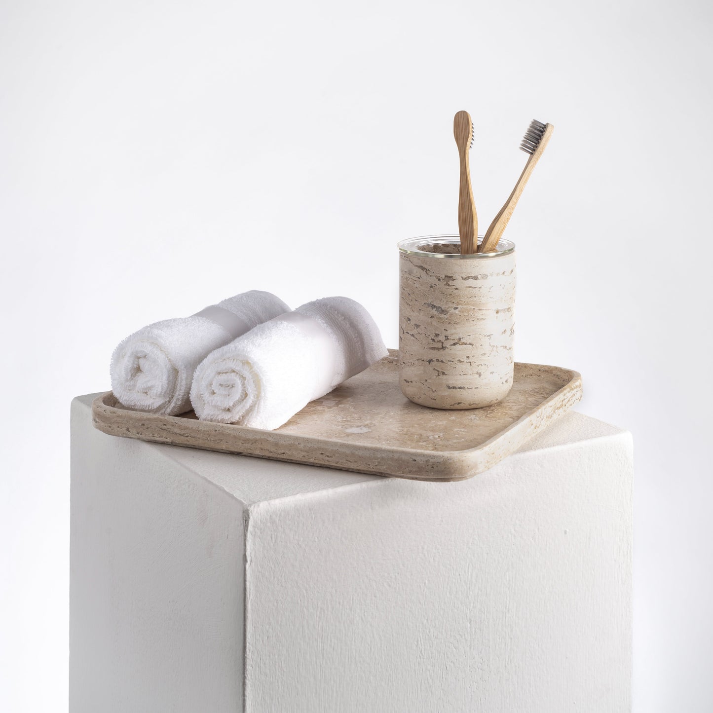 Travertine Holder