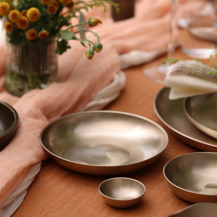 Bronzeware Kansa Dip Bowl, 1.5" - Set of 4