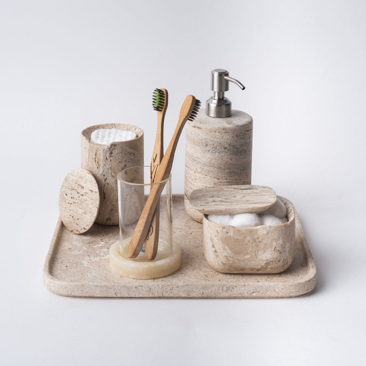 Travertine Multi-Use Tray