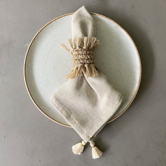 Tassels Napkin - Set of 4