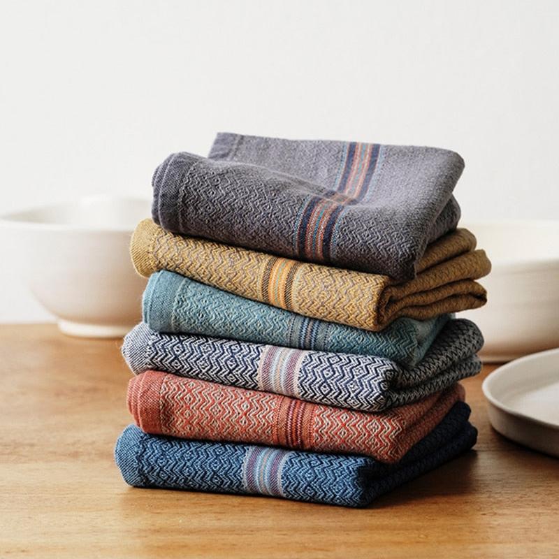 Set of 4 - Boma Napkins - Multi (Cumin/Ginger/Mint/Truffle)