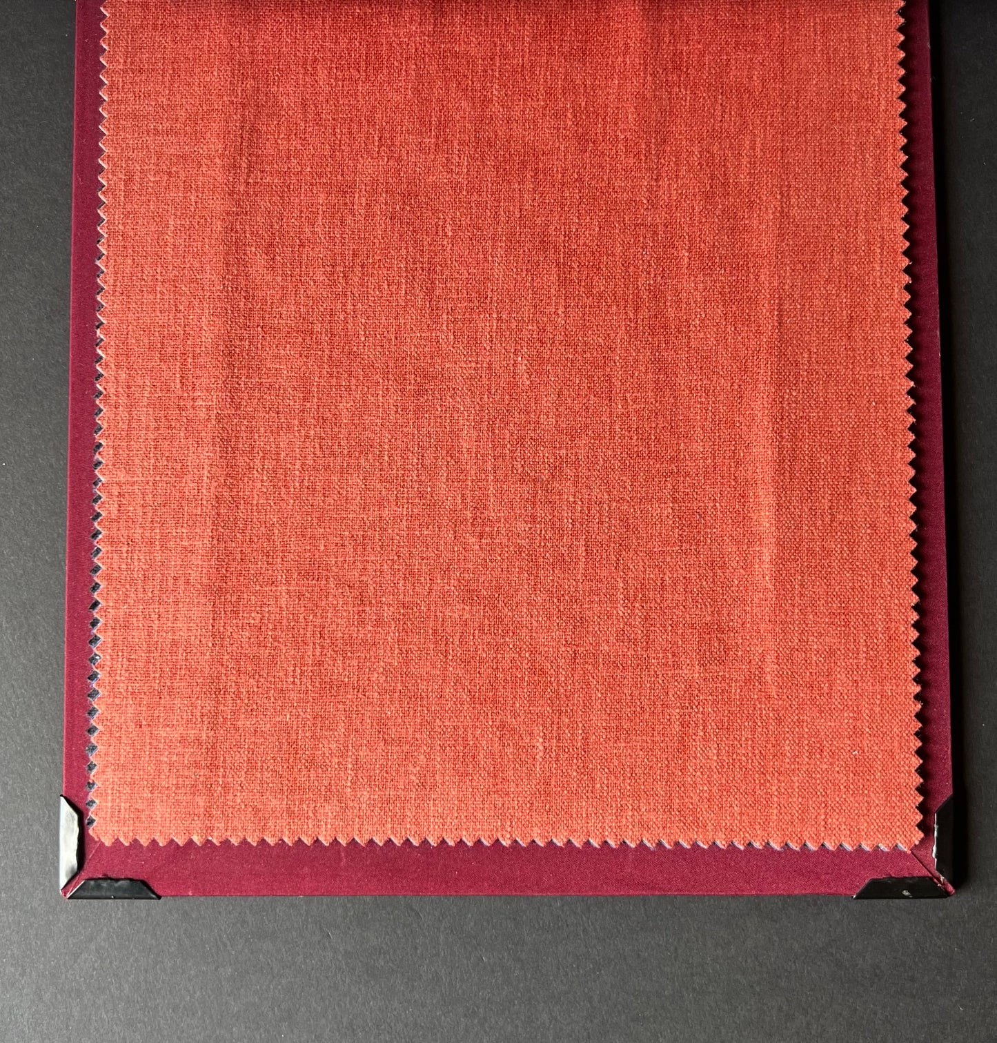 SALSA - Grainy, Linen-like Texture, Burnt-Orange