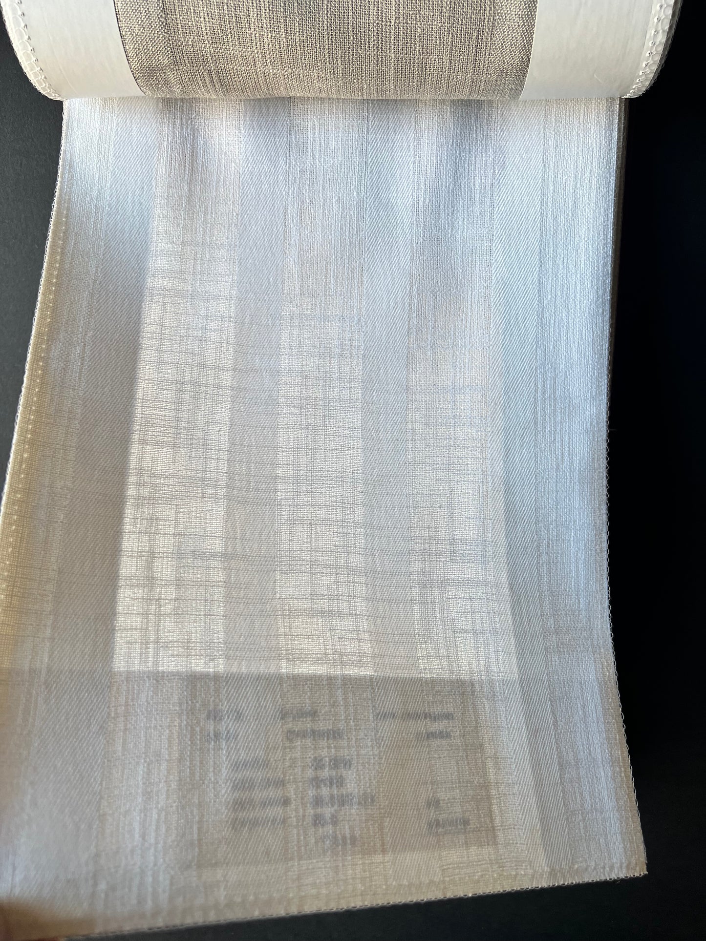 BB10 SHEER- Stripes, White