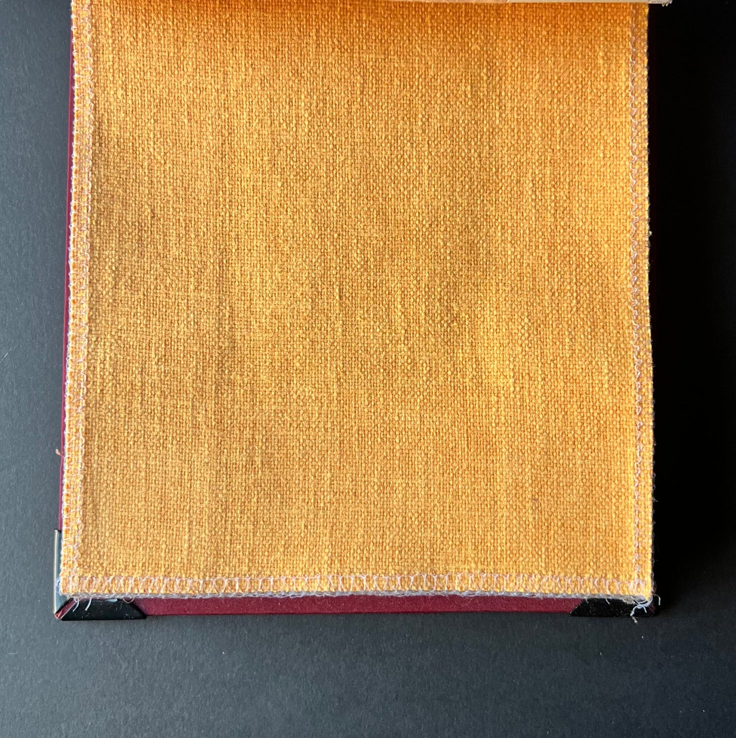 MATSURI - Thick, Linen-like Texture, Mustard-Yellow