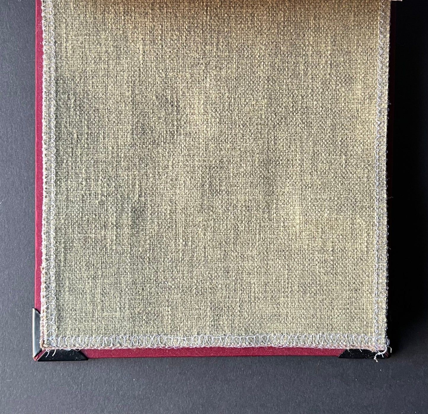MATSURI - Thick, Linen-like Texture, Olive-Green