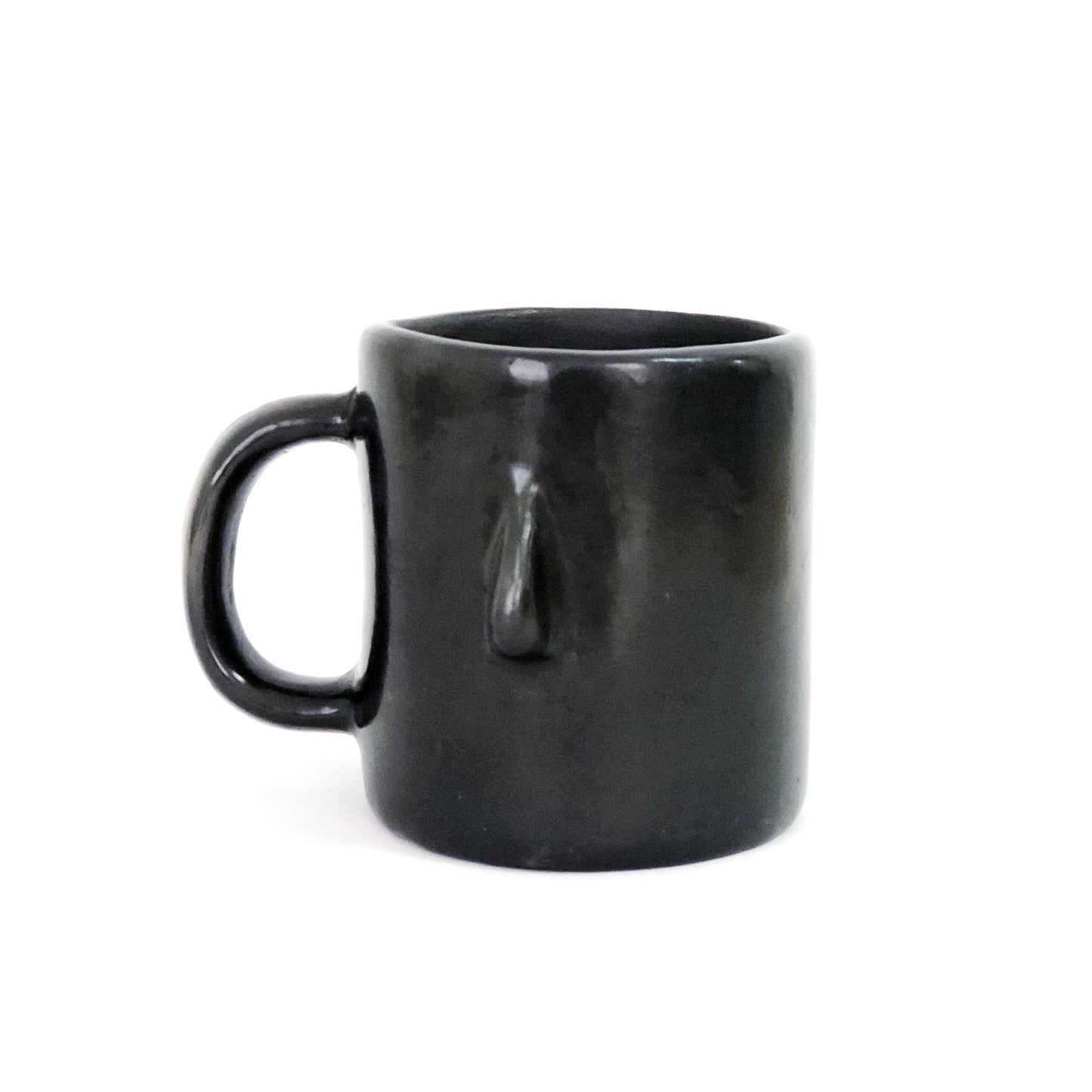 Handmade Black Clay Senorcita Mug