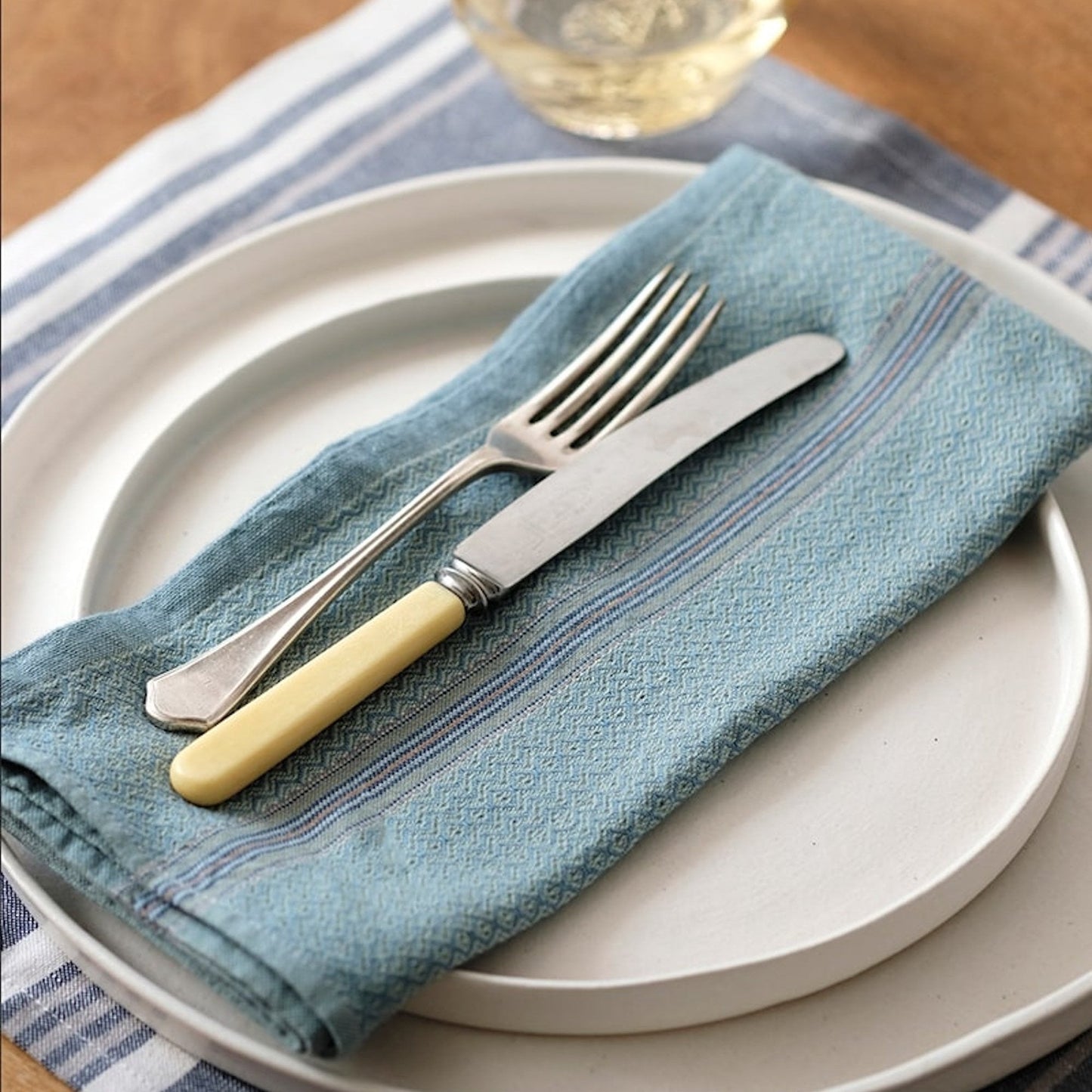 Set of 4 - Boma Napkins - Multi (Cumin/Ginger/Mint/Truffle)