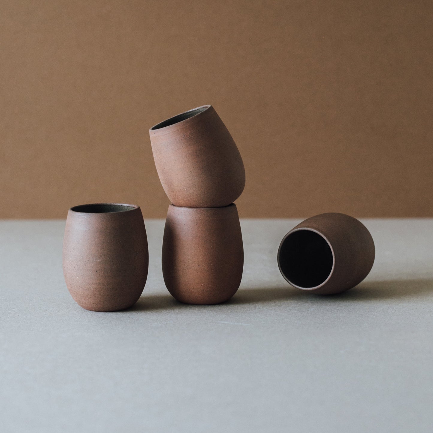 Ceramic/Clay Handcrafted Bola Cup