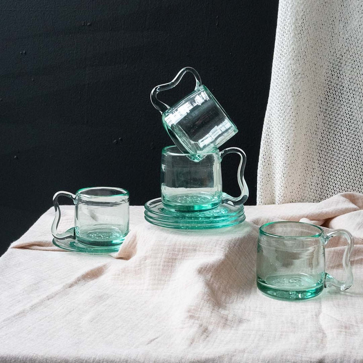 Recycled Glass Tertulia Mug - Set of 2