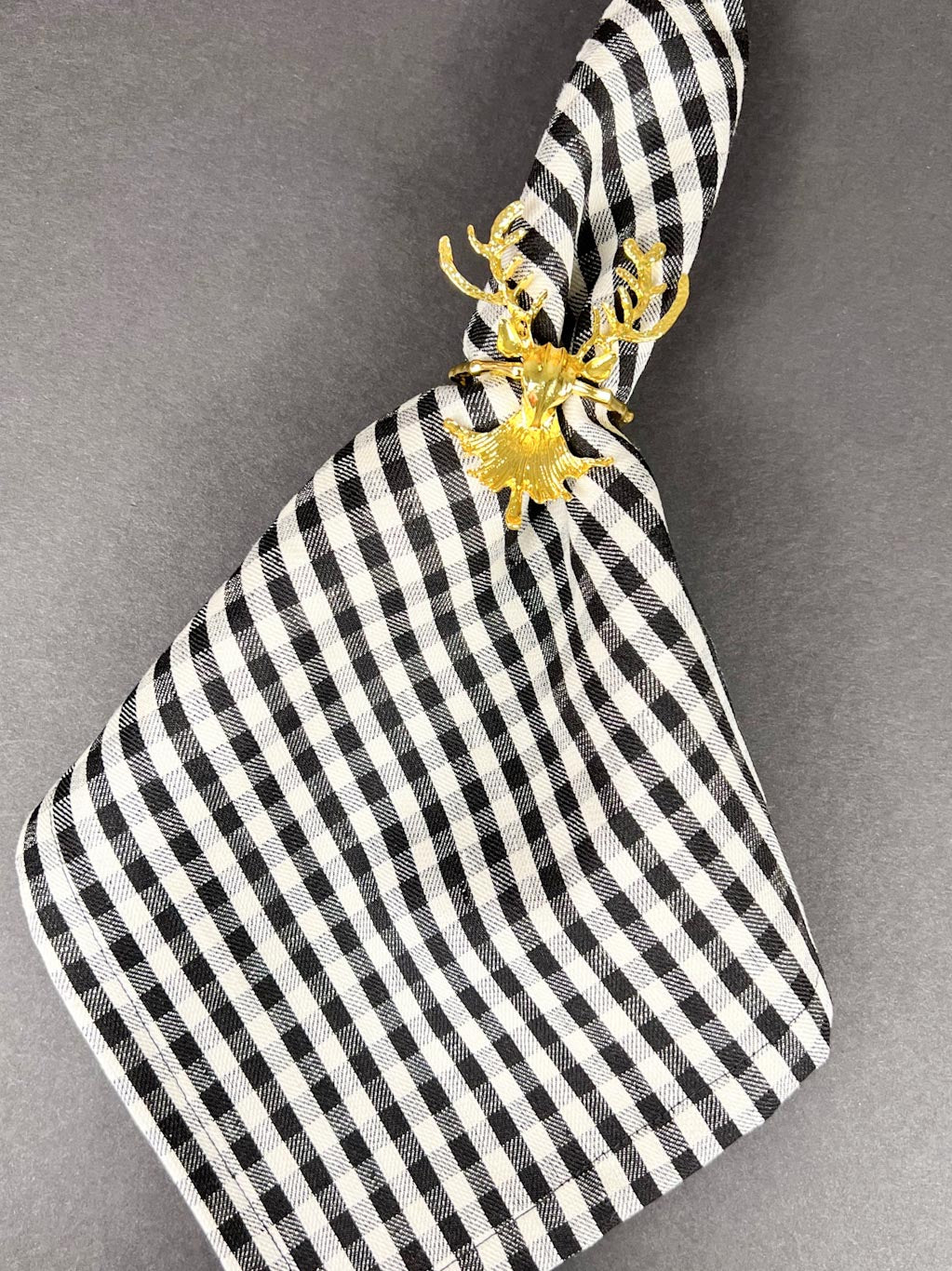 Dinner Napkin 20x20 inches-Black & White