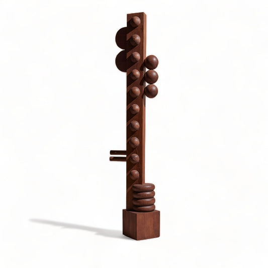 Pine-Wood Nunca Sculpture