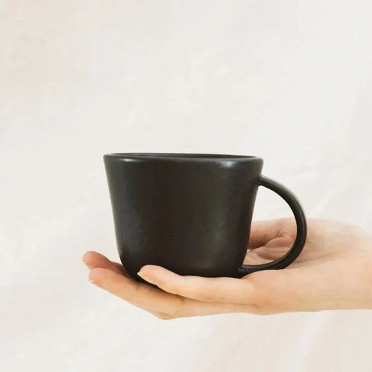 Set of 4 Tunisian Mug - Matte Black