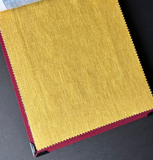 SALSA - Grainy, Linen-like Texture, Yellow