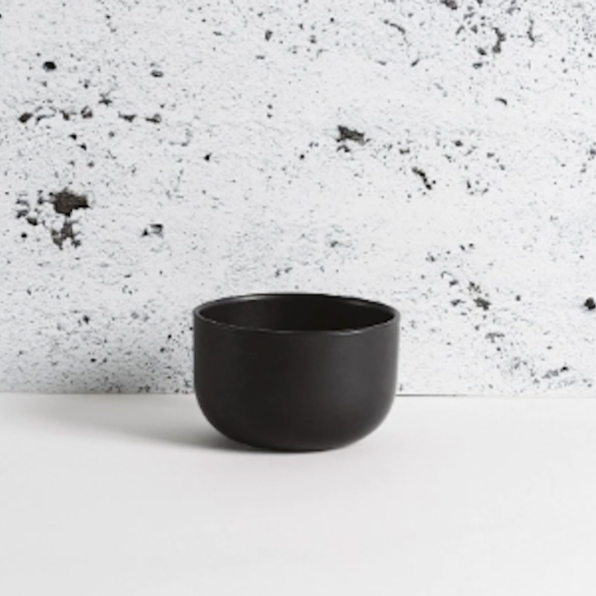 Set of 4 Tunisian Bowl- Matte Black