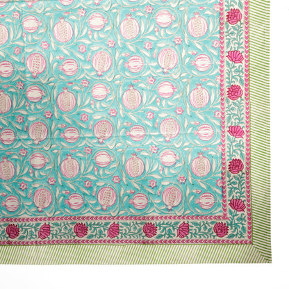 Hand Block Printed Tablecloth